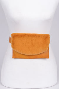 Faux Fur Belt Bag